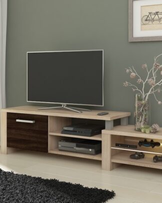 TV stolek ORION, dub sonoma/dub sonoma tmavý