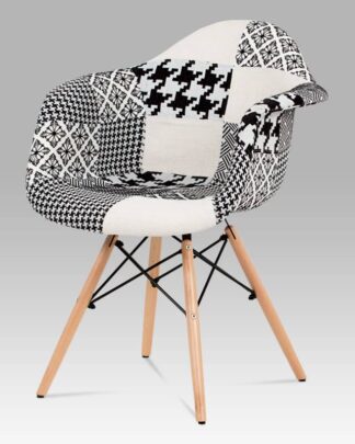 Jídelní židle CT-756 PW2, patchwork/masiv buk <br>