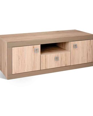TV stolek WOOD, dub san remo/latte