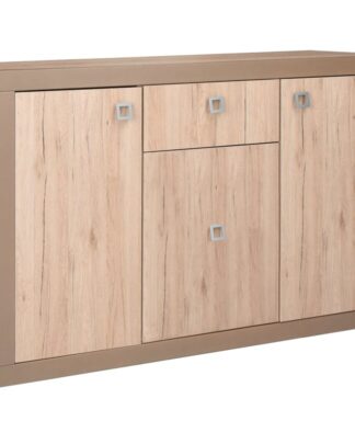 Komoda WOOD W140, dub san remo/latte