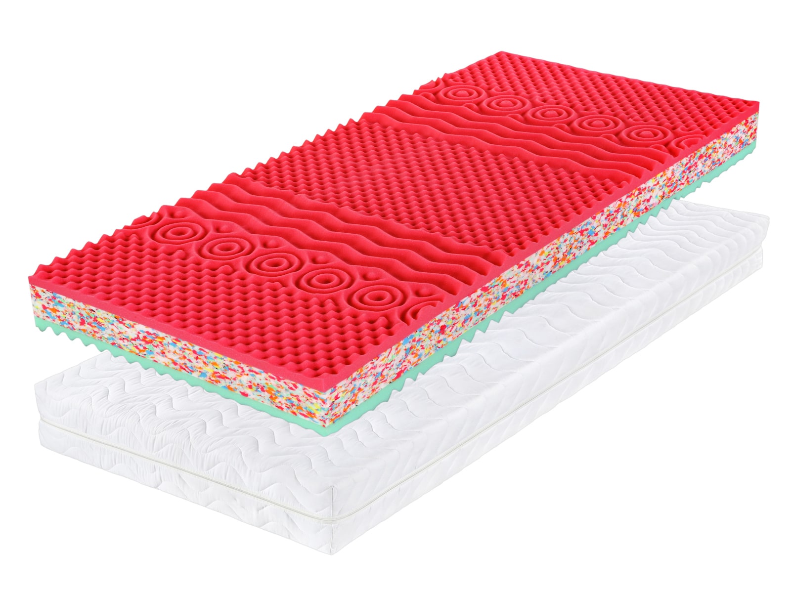 Matrace MAXI 80x200x15 cm, 1+1 ZDARMA