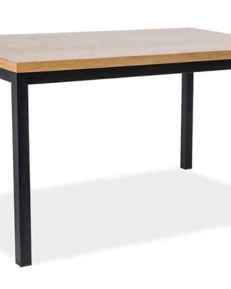 Jídelní stůl NORMANO 150x90, dub/černá