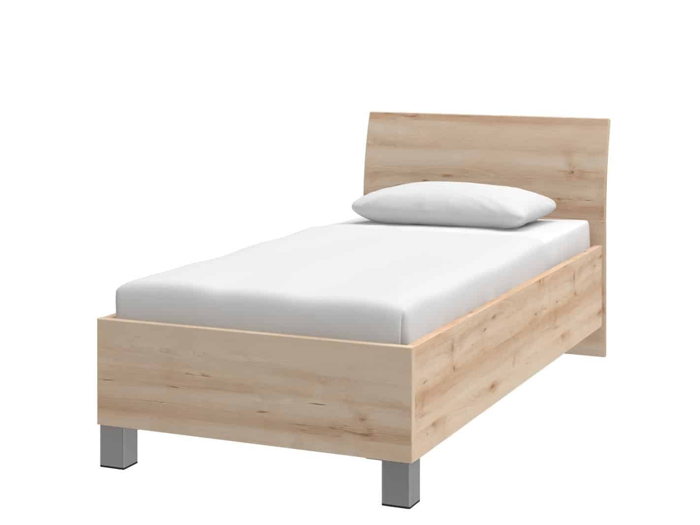 Postel UNO 90x200 cm, buk iconic
