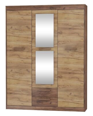 Skříň 3D2S MAXIMUS 05, craft tobaco/craft zlatý