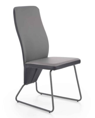 Jídelní židle K-300, šedá/černá