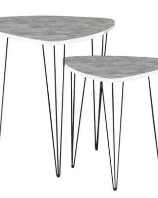 STOFOL 2 PR. STOLIKY LY-N0511 BIELA MDF+KOV