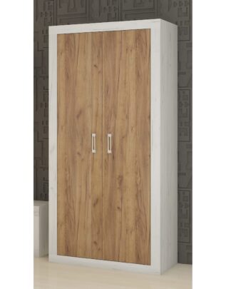 VERIN/22, skříň 2D, craft bílý/craft zlatý