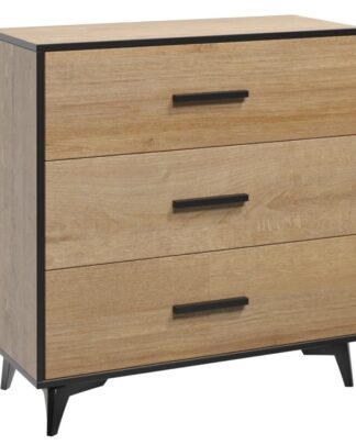 Komoda FRIDA K3S, dub riviera