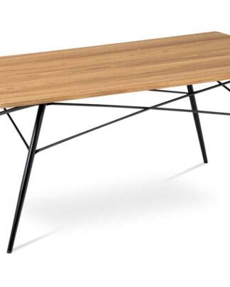Konferenční stolek AF-2070 OAK, dub/černý mat