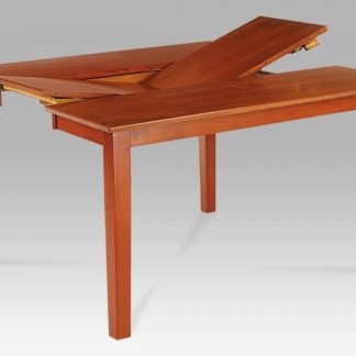 Jídelní stůl  rozkl. 91+45x136x75 cm, barva třešeň AUB-200 TR2 Autronic