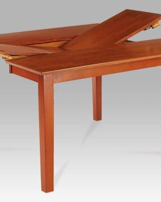 Jídelní stůl rozkl. 91+45x136x75 cm, barva třešeň AUB-200 TR2 Autronic