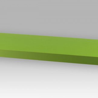 Nástěnná polička 60 cm, barva zelená P-001 GRN Autronic