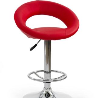 Barová židle H-15 Halmar červená