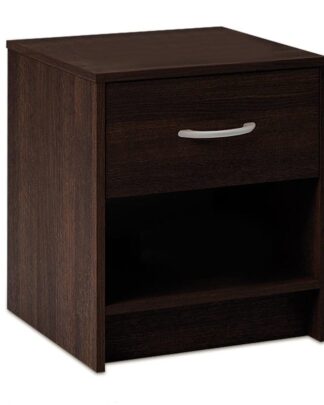 Noční stolek 1 ks S0258 wenge Dekorhome