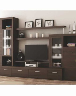 Obývací stěna ATLANTIS NEW wenge luisiana Tempo Kondela