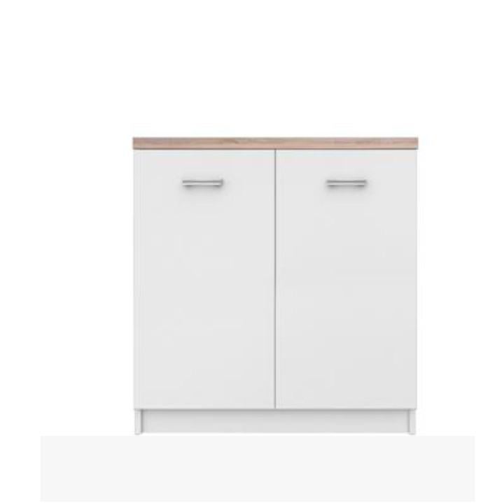 Komoda TOPTY bílá / dub sonoma Tempo Kondela