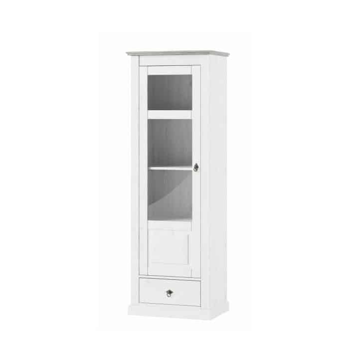 Vitrína LIONA LM 01 bílá Tempo Kondela