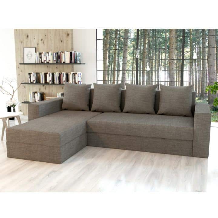 Univerzální sedací souprava, cappuccino, TOBIAS 0000188984 Tempo Kondela