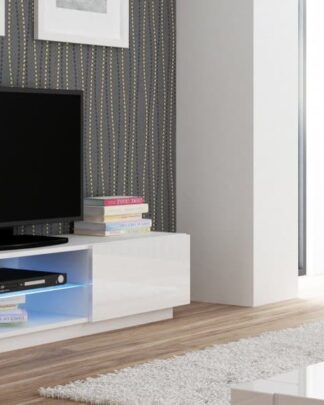 TV stolek LIVO RTV-120S bílá Halmar