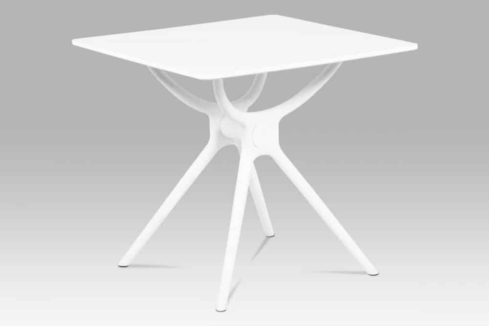 Jídelní stůl 80x80 DT-751 WT bílá Autronic