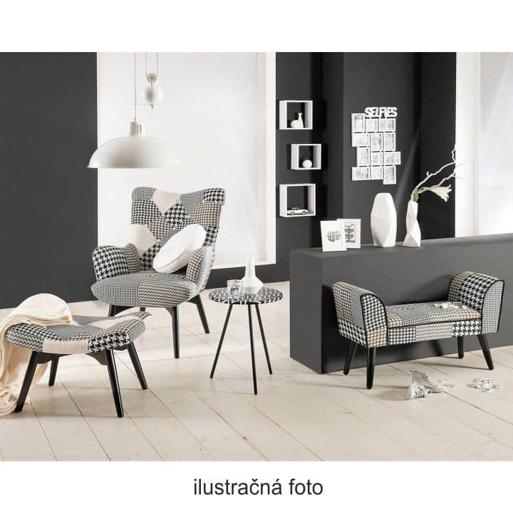 Křeslo PEPITO NEW TYP 4 látka patchwork Tempo Kondela