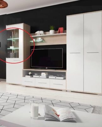 LED osvětlení 1-bodové FREDO modré Tempo Kondela