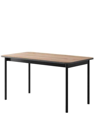 Jídelní stůl BERGEN BL140 dub jackson hickory / grafit Tempo Kondela