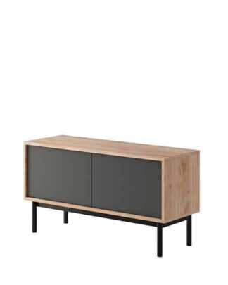 RTV stolek BERGEN BRTV104 dub jackson hickory / grafit Tempo Kondela
