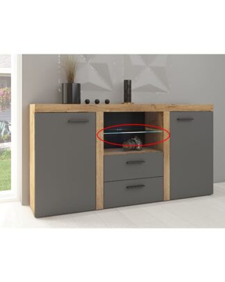LED osvětlení 2-bodové NESEBAR XL bílé Tempo Kondela