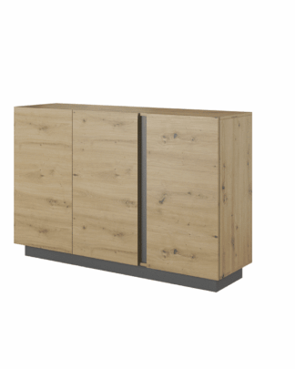 Komoda CITY dub artisan / šedý grafit Tempo Kondela