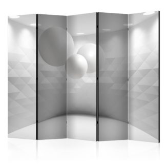 Paraván Geometric Room Dekorhome 225x172 cm (5-dílný)