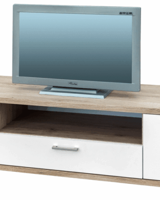 TV komoda Nova RTV 180, dub sonoma/bílá