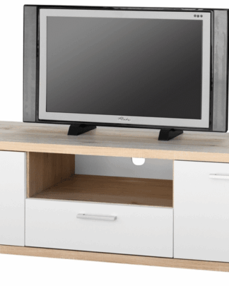 TV komoda Nova RTV 150, dub san remo/bílá