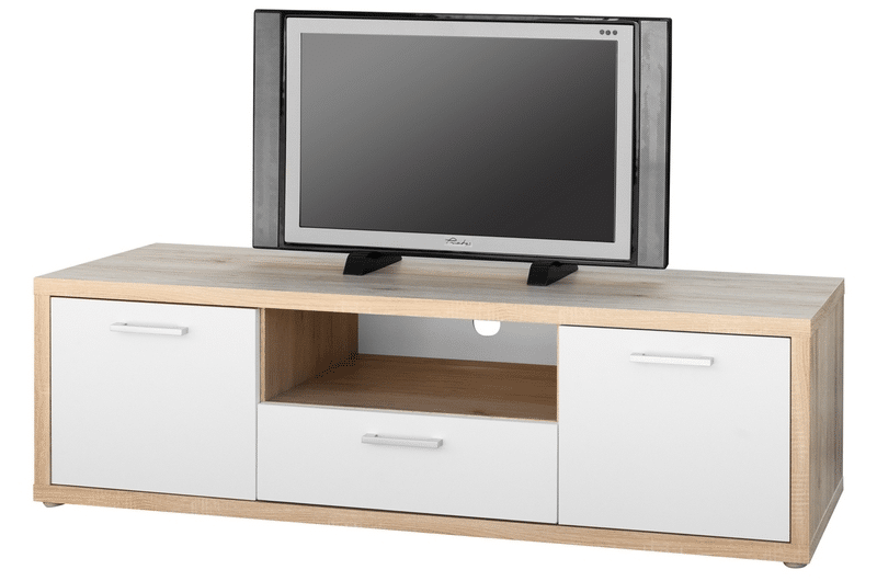 TV komoda Nova RTV 150, dub san remo/bílá