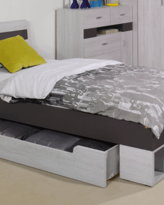 Postel se zásuvkou TEX 10 90x200