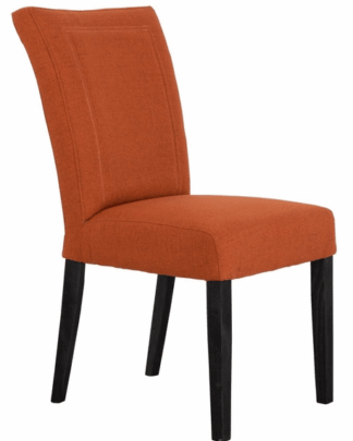 Jídelní židle Zena, oranžová tkanina