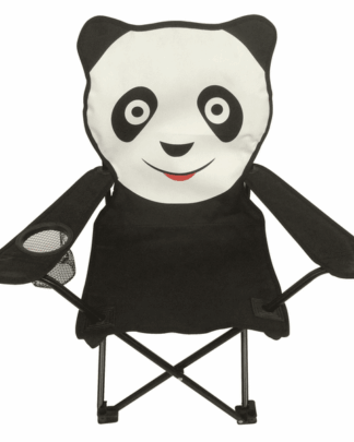 Dětské křeslo Panda, černo-bílé