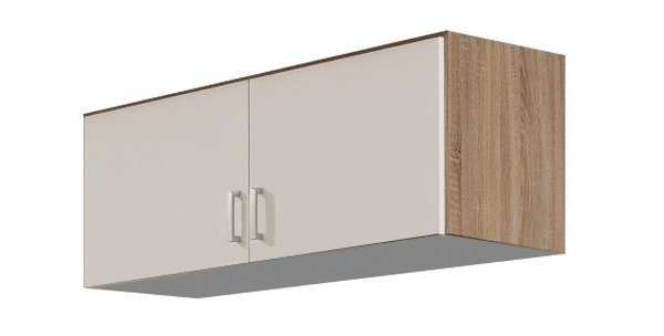 Skříňový nástavec Bremen, 91 cm, dub sonoma/bílá