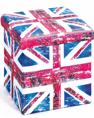 Úložný taburet Setti Union Jack