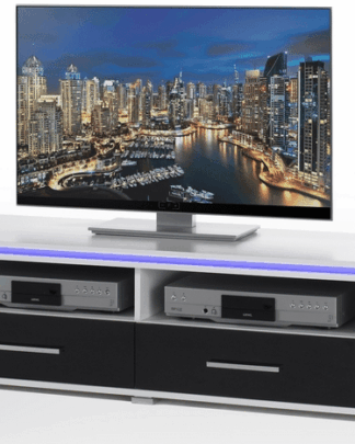 Široká TV skříňka Blue Line 4, s osvětlením