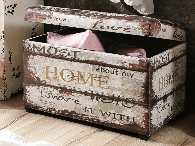 Úložná truhla se sedákem Home 30987