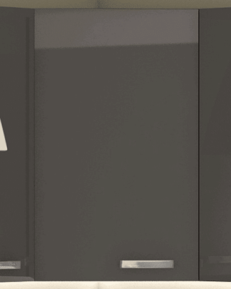 Horní rohová kuchyňská skříňka Grey 60NAR