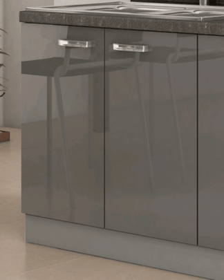 Kuchyňská dřezová skříňka Grey 80ZL, 80 cm