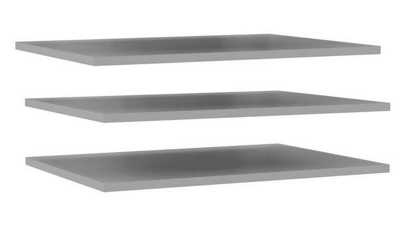 Set polic do skříně 83 cm (3 ks) EPRD92