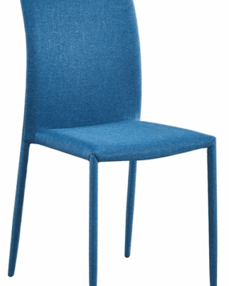 Jídelní židle Rudolfo, modrá látka