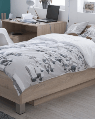 Postel Mega 160, 90x200 cm, dub sonoma