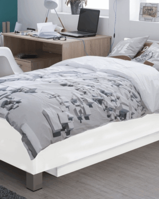 Postel Mega 160, 90x200 cm, bílá