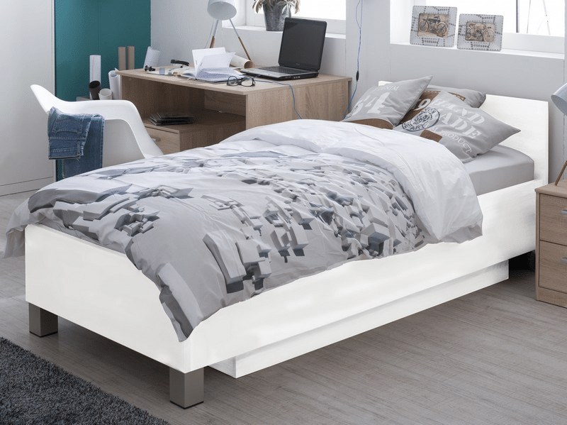 Postel Mega 160, 90x200 cm, bílá