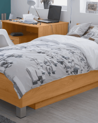Postel Mega 160, 90x200 cm, buk