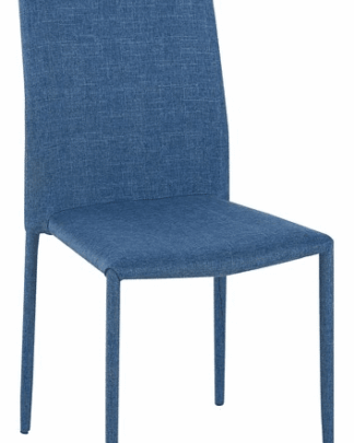 Jídelní židle Doris, modrá látka